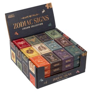Cigno Astro - Product Zodiac Jigsaw Mini-Puzzles 12 Zodiac Signs Aries | Taurus | Gemini | Cancer | Leo | Virgo | Libra | Scorpio | Sagittarius | Capricorn | Aquarius | Pisces Brand: Professor Puzzle
